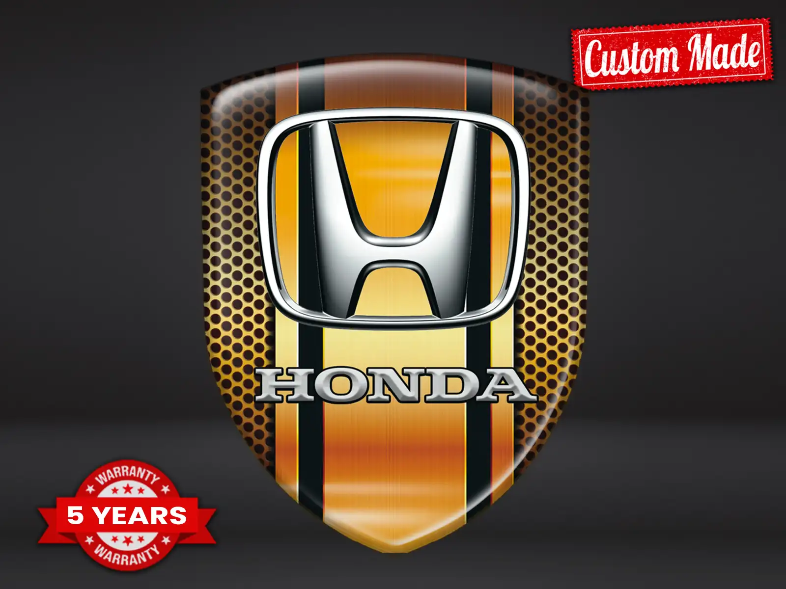 Honda Fensteraufkleber Stilvoll Minimal Universal Auto